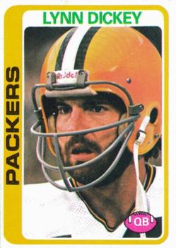 #78 Lynn Dickey - Green Bay Packers - 1978 Topps Football