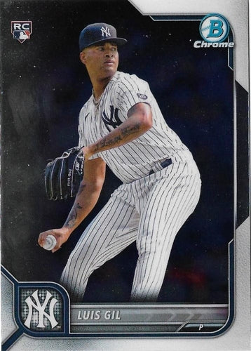 #78 Luis Gil - New York Yankees - 2022 Bowman Chrome Baseball