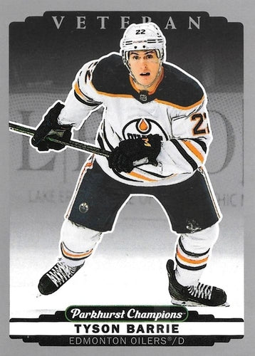 #78 Tyson Barrie - Edmonton Oilers - 2022-23 Parkhurst Champions - Silver Hockey
