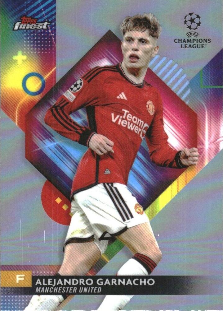 #78 Alejandro Garnacho - Manchester United - 2023-24 Finest UEFA Club Competitions Soccer