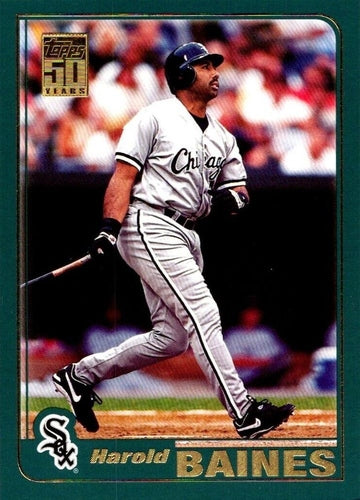 #78 Harold Baines - Chicago White Sox - 2001 Topps Baseball