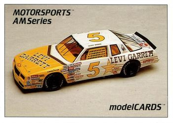 #78 Geoff Bodine's Car - Hendrick Motorsports - 1992 Motorsports Modelcards AM Series Racing
