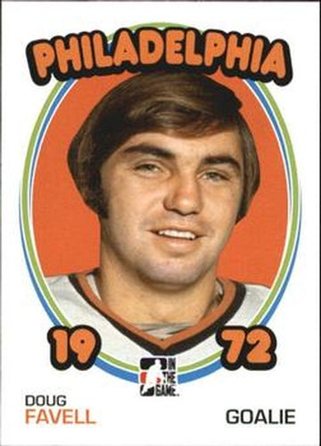 #78 Doug Favell - Philadelphia Flyers - 2009-10 In The Game 1972 The Year In Hockey