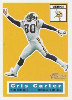 #78 Cris Carter - Minnesota Vikings - 2001 Topps Heritage Football