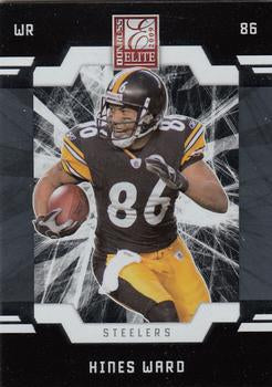 #78 Hines Ward - Pittsburgh Steelers - 2009 Donruss Elite Football