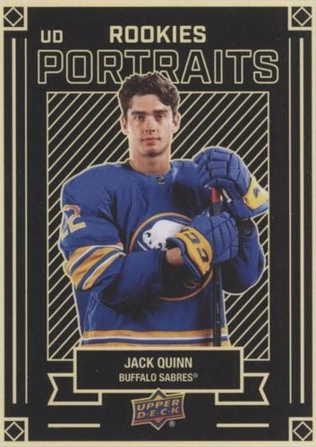#P-78 Jack Quinn - Buffalo Sabres - 2022-23 Upper Deck - UD Portraits Hockey