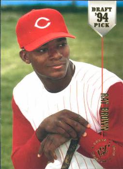 #78 Ray Brown - Cincinnati Reds - 1994 Stadium Club Draft Picks Baseball