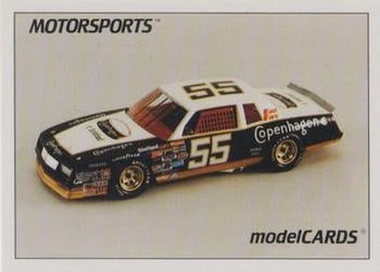 #78 Benny Parsons - Jackson Brothers Motorsports -1991 Motorsports Modelcards Racing
