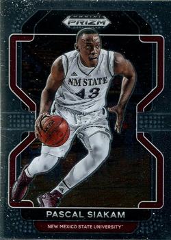 #78 Pascal Siakam - New Mexico State Aggies - 2022 Panini Prizm Draft Picks Basketball