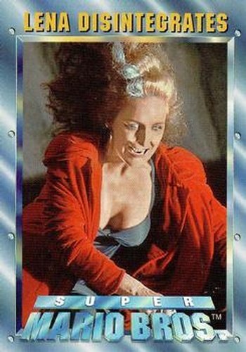 #78 Lena Disintegrates - 1993 SkyBox Super Mario Bros.