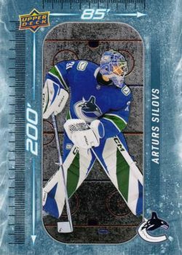 #DM-78 Arturs Silovs - Vancouver Canucks - 2023-24 Upper Deck - 200' x 85' Hockey