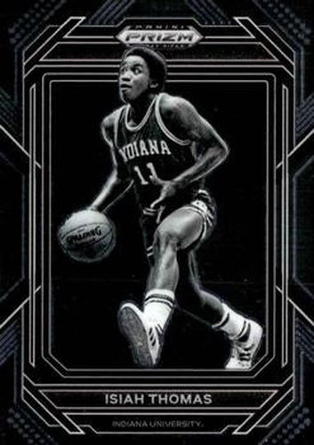 #78 Isiah Thomas - Indiana Hoosiers - 2023 Panini Prizm Draft Picks Basketball