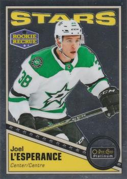 #R-78 Joel L'Esperance - Dallas Stars - 2019-20 O-Pee-Chee Platinum - Retro Hockey