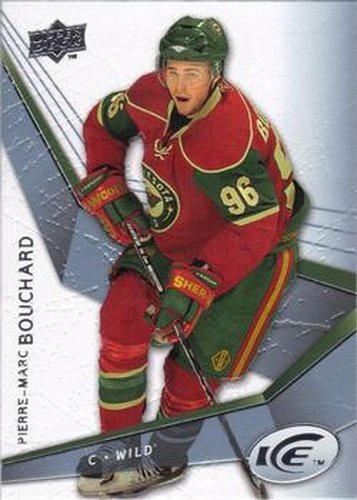 #78 Pierre-Marc Bouchard - Minnesota Wild - 2008-09 Upper Deck Ice Hockey