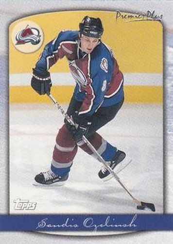 #78 Sandis Ozolinsh - Colorado Avalanche - 1999-00 Topps Premier Plus Hockey