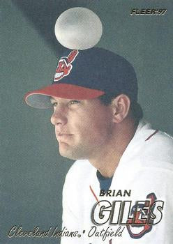 #78 Brian Giles - Cleveland Indians - 1997 Fleer Baseball
