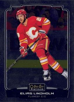 #78 Elias Lindholm - Calgary Flames - 2022-23 O-Pee-Chee Platinum Hockey