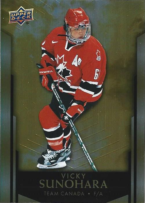 #78 Vicky Sunohara - Canada - 2023 Upper Deck Tim Hortons Legends Hockey
