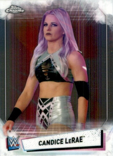 #78 Candice LeRae - 2021 Topps WWE Chrome Wrestling