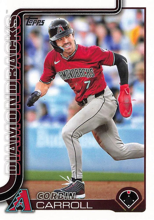 #78 Corbin Carroll - Arizona Diamondbacks - 2025 Topps Baseball