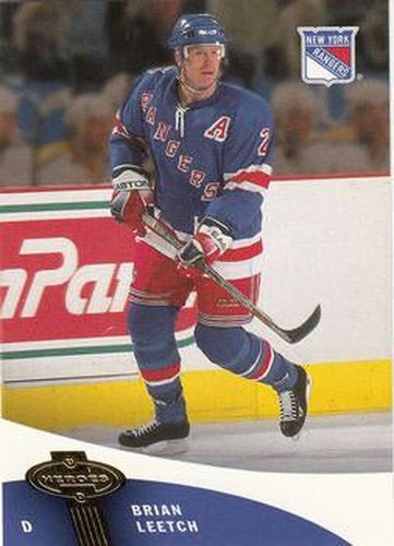 #78 Brian Leetch - New York Rangers - 2000-01 Upper Deck Heroes Hockey