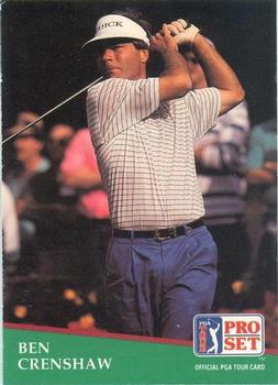 #78 Ben Crenshaw - 1991 Pro Set PGA Tour Golf