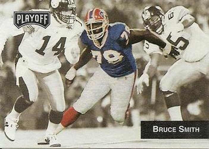 #78 Bruce Smith - Buffalo Bills - 1993 Playoff Football