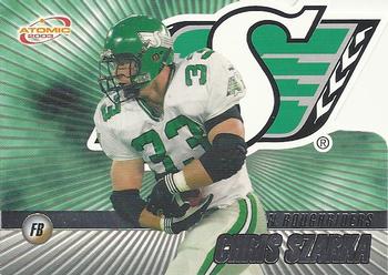 #78 Chris Szarka - Saskatchewan Roughriders - 2003 Pacific Atomic CFL Football