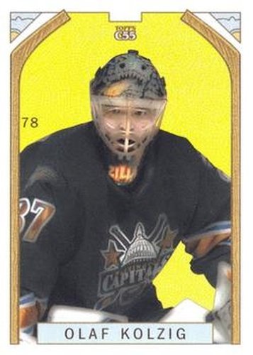 #78 Olaf Kolzig - Washington Capitals - 2003-04 Topps C55 Hockey