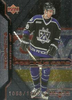 #78 Steven Reinprecht - Los Angeles Kings - 2000-01 Upper Deck Black Diamond Hockey