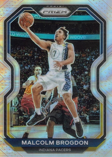 #78 Malcolm Brogdon - Indiana Pacers - 2020-21 Panini Prizm - Silver Prizms Basketball