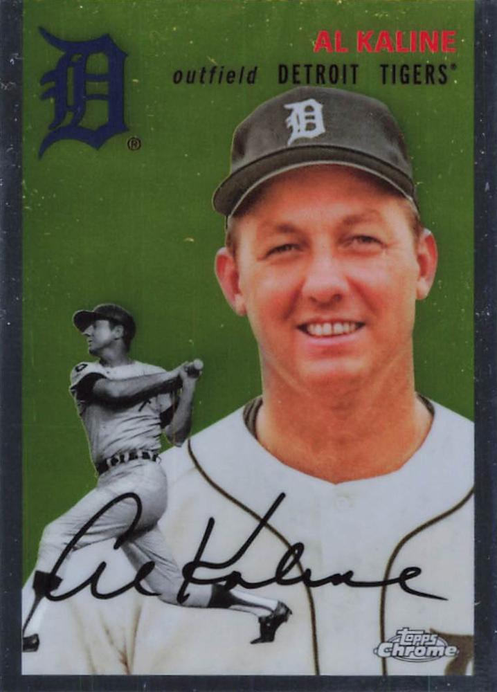 #78 Al Kaline - Detroit Tigers - 2023 Topps Chrome Platinum Anniversary Baseball