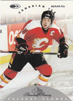 #78 Theoren Fleury - Calgary Flames - 1996-97 Donruss Canadian Ice Hockey