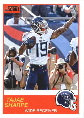 #78 Tajae Sharpe - Tennessee Titans - 2019 Score Football