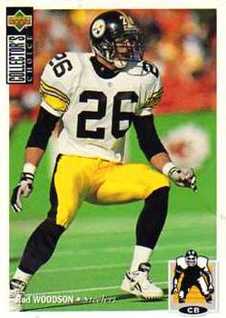 #78 Rod Woodson - Pittsburgh Steelers - 1994 Collector's Choice Football