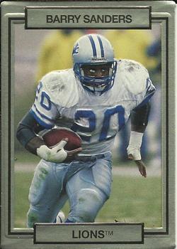 #78 Barry Sanders - Detroit Lions - 1990 Action Packed Football