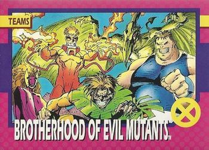 #78 Brotherhood of Evil Mutants - 1992 Impel X-Men