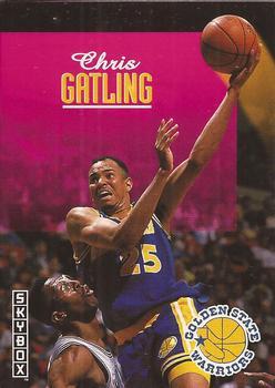 #78 Chris Gatling - Golden State Warriors - 1992-93 SkyBox Basketball