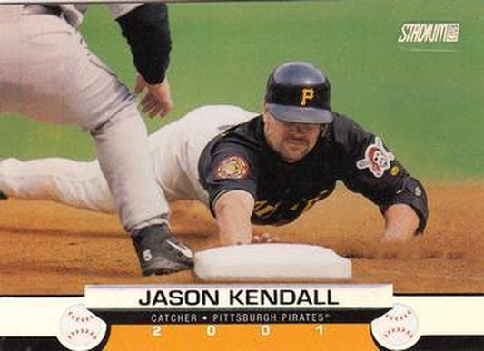 #78 Jason Kendall - Pittsburgh Pirates - 2001 Stadium Club Baseball
