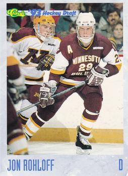 #78 Jon Rohloff - Minnesota-Duluth Bulldogs - 1993 Classic '93 Hockey Draft Hockey