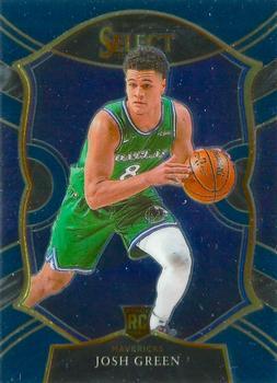 #78 Josh Green - Dallas Mavericks - 2020-21 Panini Select - Blue Basketball