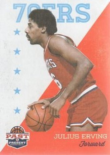 #78 Julius Erving - Philadelphia 76ers - 2011-12 Panini Past & Present Basketball
