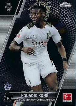 #78 Kouadio Koné - VfL Borussia Monchengladbach - 2021-22 Topps Chrome Bundesliga Soccer