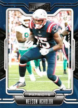 #78 Nelson Agholor - New England Patriots - 2021 Panini Playbook Football