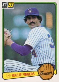 #78 Rollie Fingers - Milwaukee Brewers - 1983 Donruss Baseball