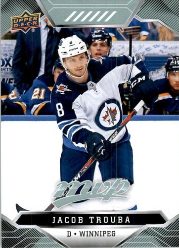 #78 Jacob Trouba - Winnipeg Jets - 2019-20 Upper Deck MVP Hockey