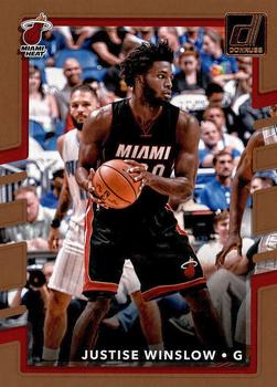 #78 Justise Winslow - Miami Heat - 2017-18 Donruss Basketball