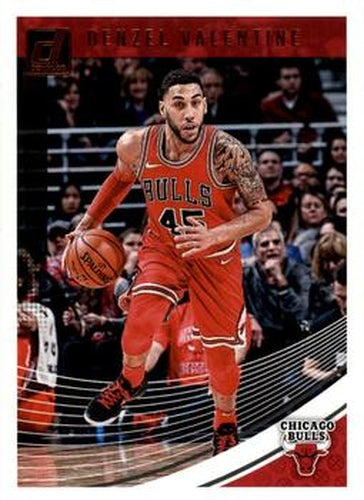 #78 Denzel Valentine - Chicago Bulls - 2018-19 Donruss Basketball