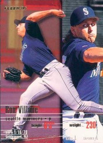 #U-78 Ron Villone - Seattle Mariners - 1995 Fleer Update Baseball