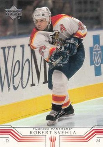 #78 Robert Svehla - Florida Panthers - 2001-02 Upper Deck Hockey